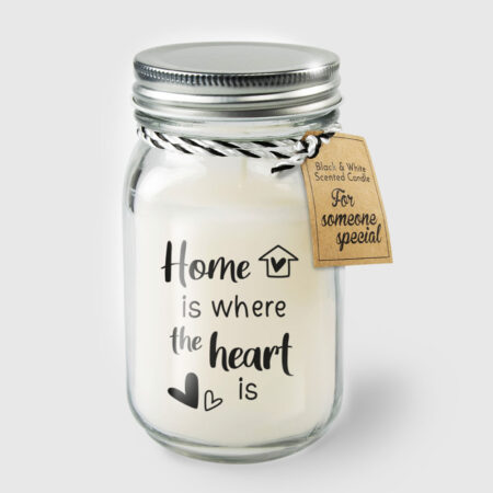 Geurkaars in glas - Home is where | Paperdreams