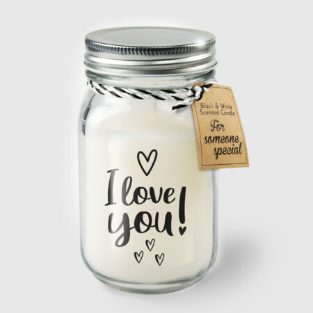 Geurkaars in glas - I love you | Paperdreams