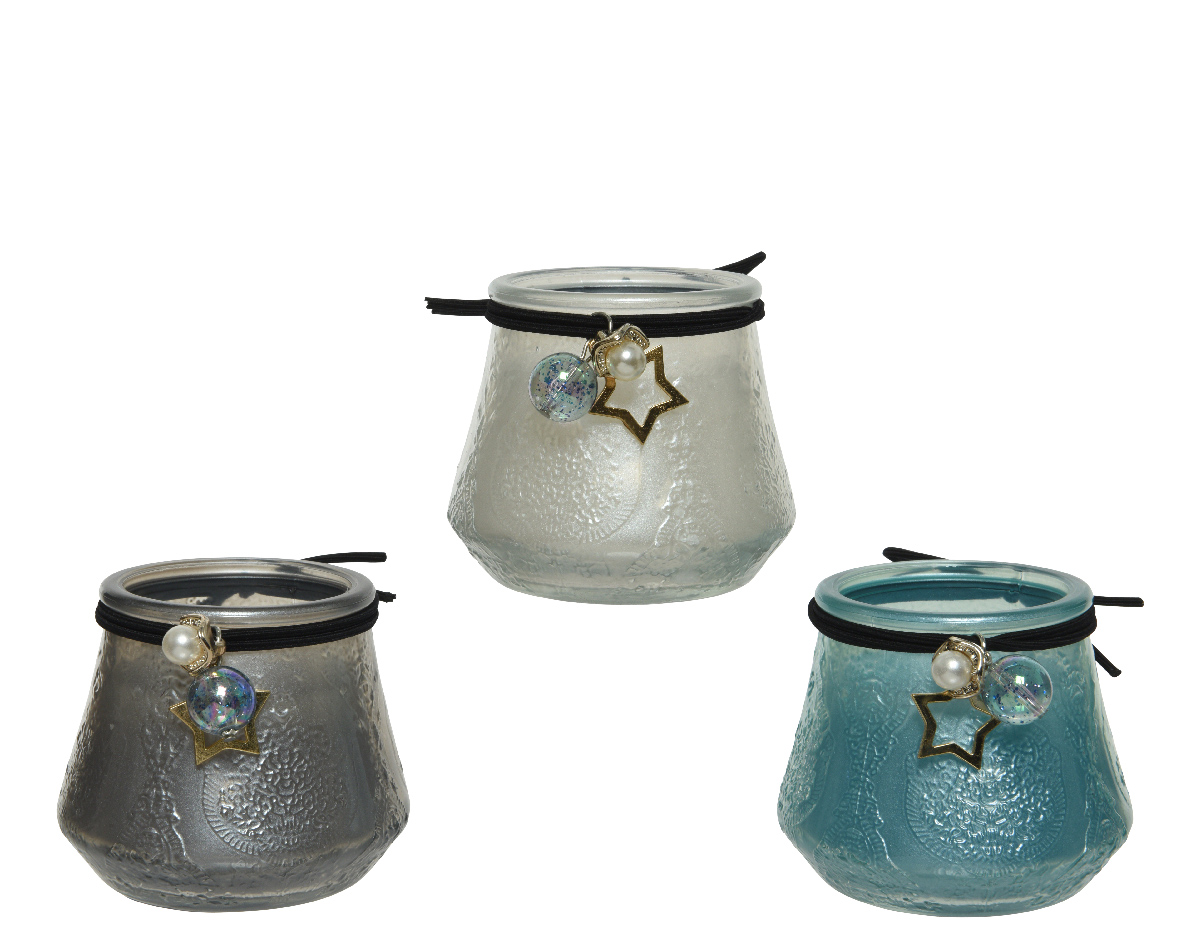 Geurkaars in glas Ø7