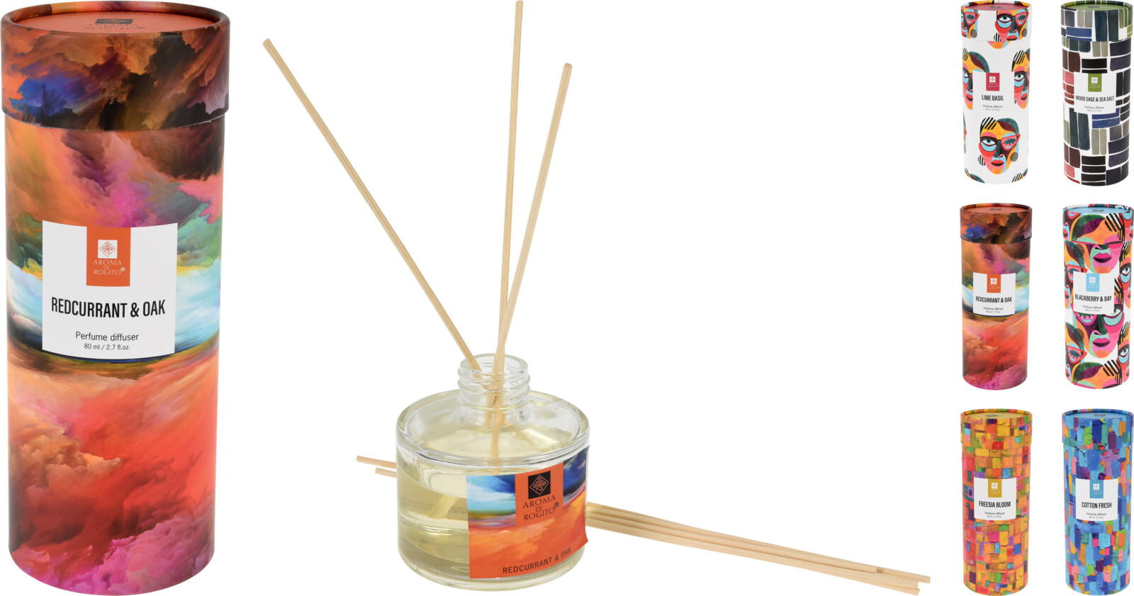 Geurset 80ml 7x7x8cm | Home & Styling
