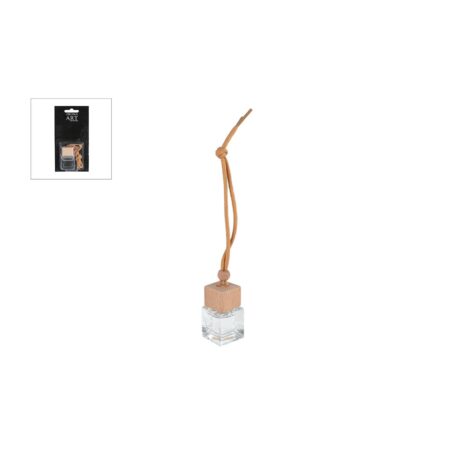 Geurset Aroma Art car hanger glas/hout | Merkloos