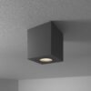Gibbon LED Opbouwspot - Viekant - 4 Watt 345 Lumen - 4000K Neutraal wit - GU10 - IP65 Badkamer Opbouwspot - Voor binnen en buitengebruik - Zwart | HOFTRONIC