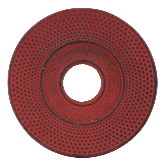 Gietijzeren Theepot Onderzetter Rood - 14cm | Tokyo Design Studio