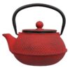 Gietijzeren Theepot Rood - 800ml 17.5 x 15 x 10cm | Tokyo Design Studio
