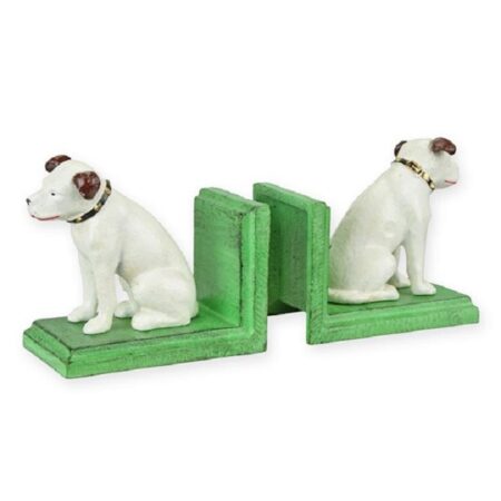 Gietijzeren boekensteun Nipper Dog |