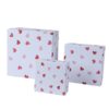 Giftbox Papier Set Van 3 Wit Rood |