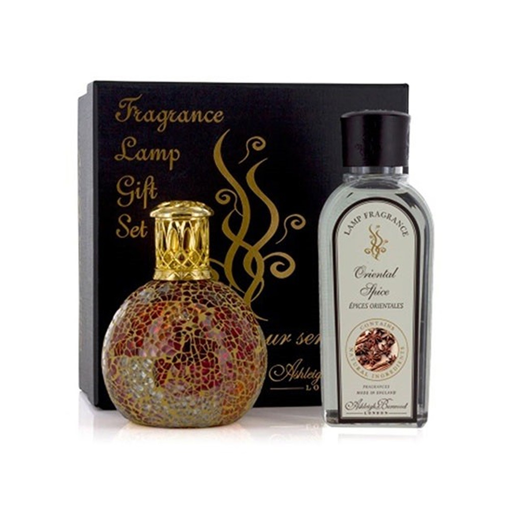 Giftset Geurlamp + olie Tahitian Sunset | Ashleigh & Burwood