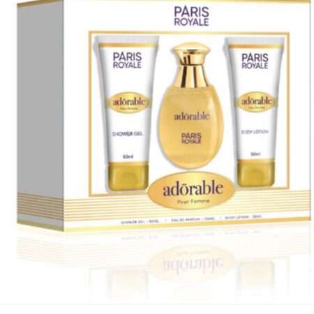Giftset Paris Royale Adorable 3-delig | Merkloos
