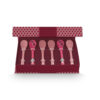 Giftset Spoons Flower Festival dark pink 13cm | PiP Studio