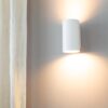 Giove bianco by LUSENZ - Up and down licht met karakter - Cilindervormige wandlamp met een mat witte coating | LUSENZ