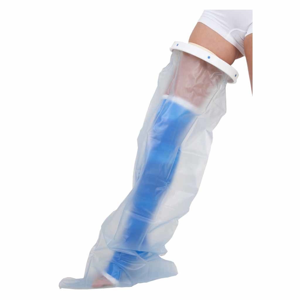 Gipshoes been heel - volwassene | Atlantis | Geschikt voor douchen met gips | Lengte 101