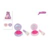 Glamour poederdoos pluche 2ass 10cm | Merkloos