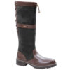 Glanmire kniehoge dameslaars Black/Brown | Dubarry
