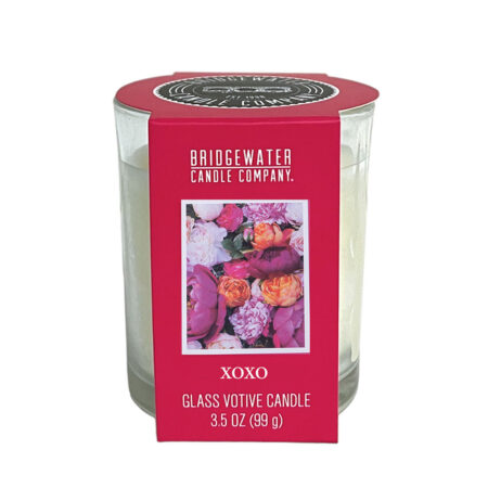 Glas votief kaars XOXO | Bridgewater