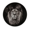 Glasplaat Sarabi L zwart/wit |