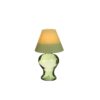 Glass theelichtlamp zacht groen H16cm | Ideas 4 Seasons