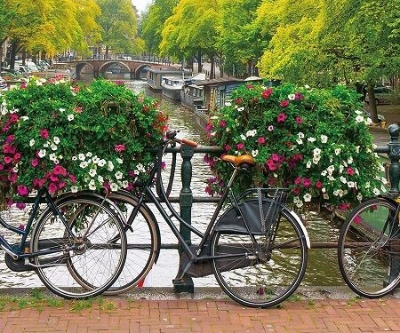Glasschilderij Amsterdamse Grachten | Gave Specials