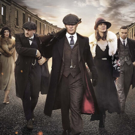 Glasschilderij Peaky Blinders foto op plexiglas | Gave Specials