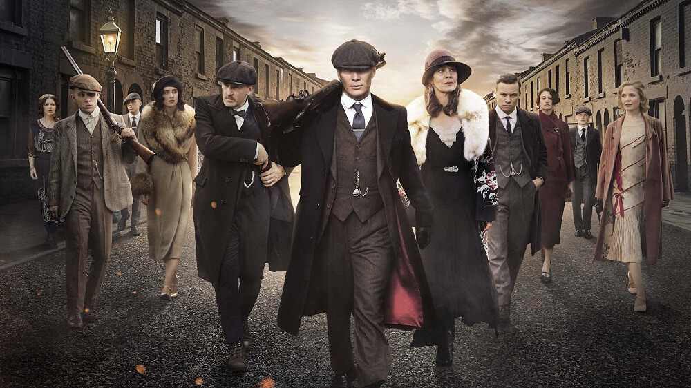 Glasschilderij Peaky Blinders foto op plexiglas | Gave Specials