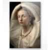 Glasschilderij Queen of Pearls 80x120cm | Urban Cotton