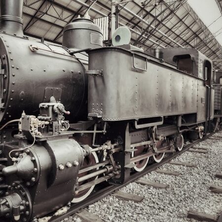 Glasschilderij Trein classic | Gave Specials
