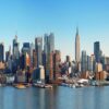 Glasschilderij skyline New York | Gave Specials