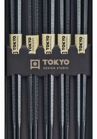 Glasvezel Eetstokjes Set - Tokyo Design Studio - Pentagon - 5 paar | Tokyo Design Studio