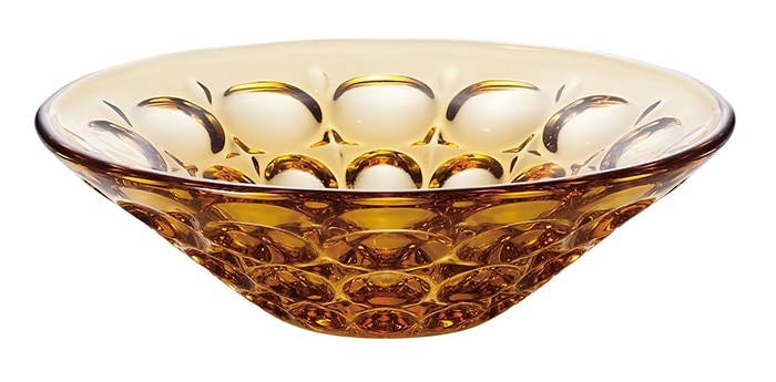 Glazen Serveerkom - Geel - 200ml - 15 x 4.2cm | Tokyo Design Studio