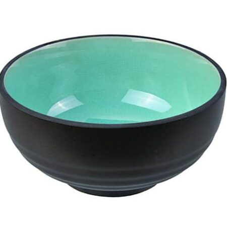 Glazen Turquoise Kom - Glassy Turquoise - 460ml 16.2x7.8cm | Tokyo Design Studio