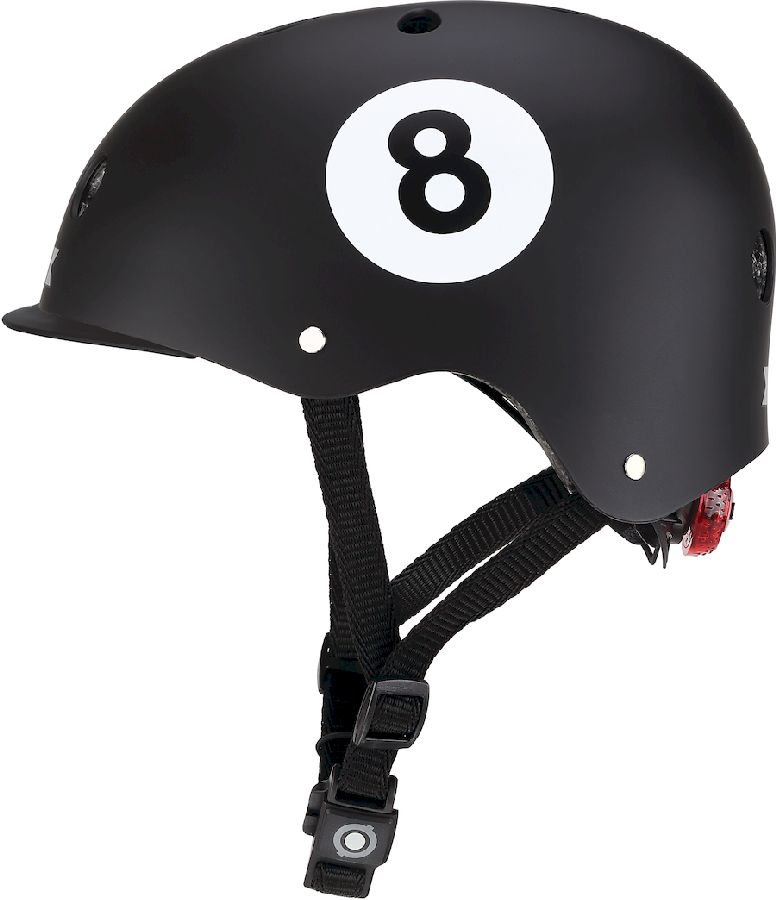 Globber Elite Lights helm - Zwart | Globber