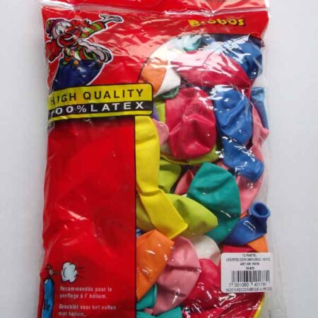 Globos ballonnen nr12 mix zak a 100 | Globos