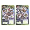 Glow in the dark stickers dino 26-delig | Merkloos