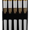 Goud/Witte Eetstokjes - The Oriental Shop - Set van 5 paar | Tokyo Design Studio