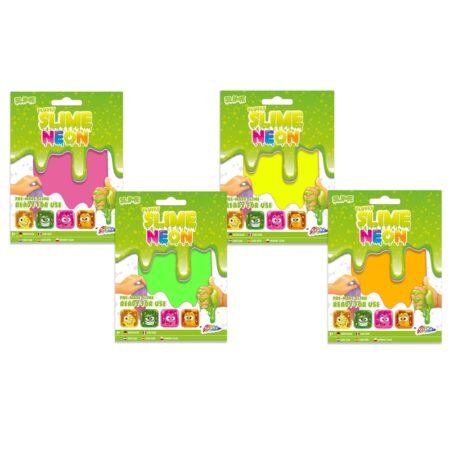 Grafix Neon Fluffy Slime -kant en klaar | Grafix