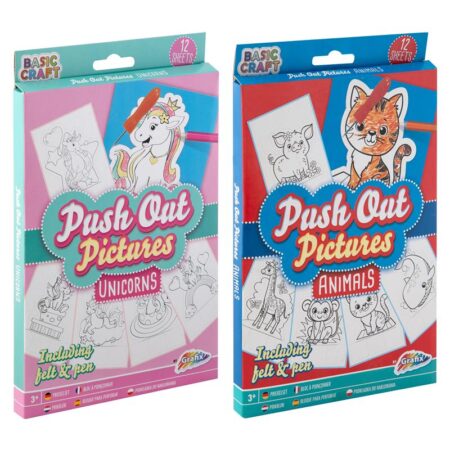 Grafix Prikkaarten 12 stuks in doosje | Grafix