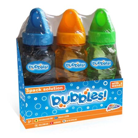 Grafix bellenblaasset 3 flesjes 118ml | Toi Toys