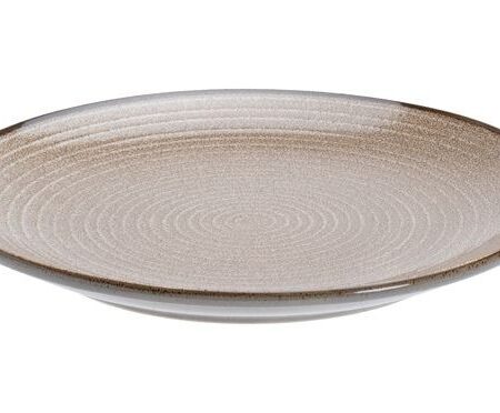 Grijs dinerbord Tokyo Design Studio Waga - 29x3.4 cm | Tokyo Design Studio