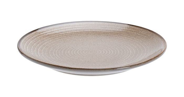Grijs dinerbord Tokyo Design Studio Waga - 29x3.4 cm | Tokyo Design Studio