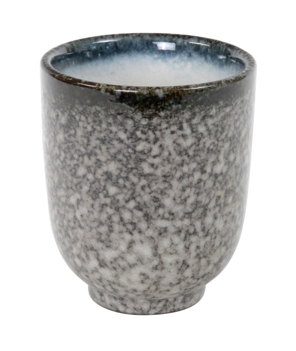 Grijswit marmeren theekop - Tajimi - Porselein 170ml 7 x 8.5cm | Tokyo Design Studio