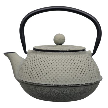 Grijze Gietijzeren Theepot - 800ml - 17.5 x 15 x 10cm | Tokyo Design Studio