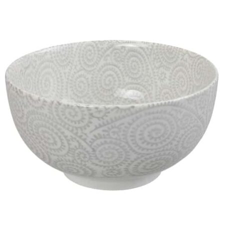 Grijze Keramische Kom - Mixed Bowls - 16 x 8 x 5cm | Tokyo Design Studio