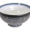 Grijze Witte Kom Tajimi - Porselein - 1500ml - 19x9.5cm | Tokyo Design Studio