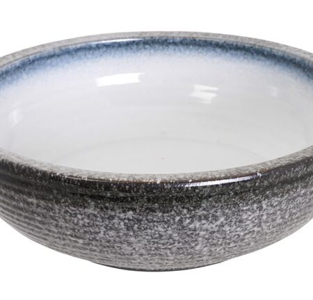 Grijze Witte Porseleinen Kom - Tajimi - 2500ml 27.8x9.5cm | Tokyo Design Studio