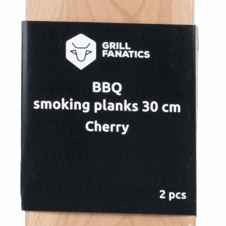 Grill Fanatics rookplankjes cherry 30 cm - 2 stuks | Grill Fanatics