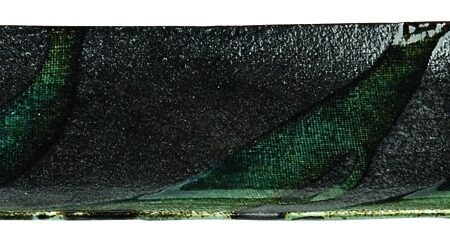 Groen Rechthoekig Bord - Green Oribe - 28.5 x 12.5cm | Tokyo Design Studio