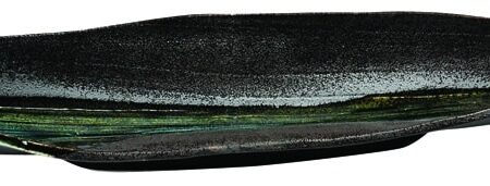 Groen/Grijs Rechthoekig Bord - Green Grey Oribe Series - 40 x 11 cm | Tokyo Design Studio