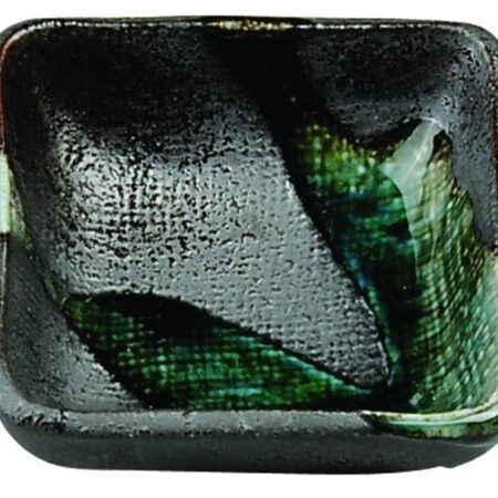 Groen/Grijs Vierkant Choku Bakje - Green Grey Series - 7.5 x 7.5 cm | Tokyo Design Studio