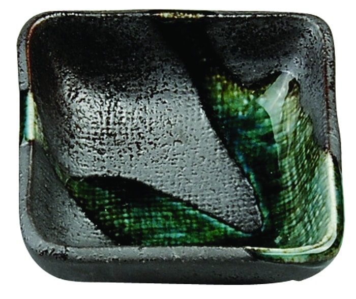 Groen/Grijs Vierkant Choku Bakje - Green Grey Series - 7.5 x 7.5 cm | Tokyo Design Studio