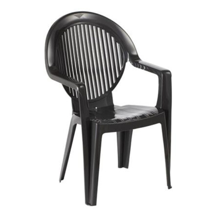 Grosfillex Fidji diningstoel antraciet | Grosfillex