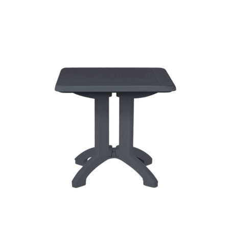 Grosfillex Vega tafel 80x80cm antraciet | Grosfillex